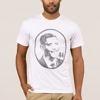 Camiseta Presidente Barack Obama - 44 - cinzas… -