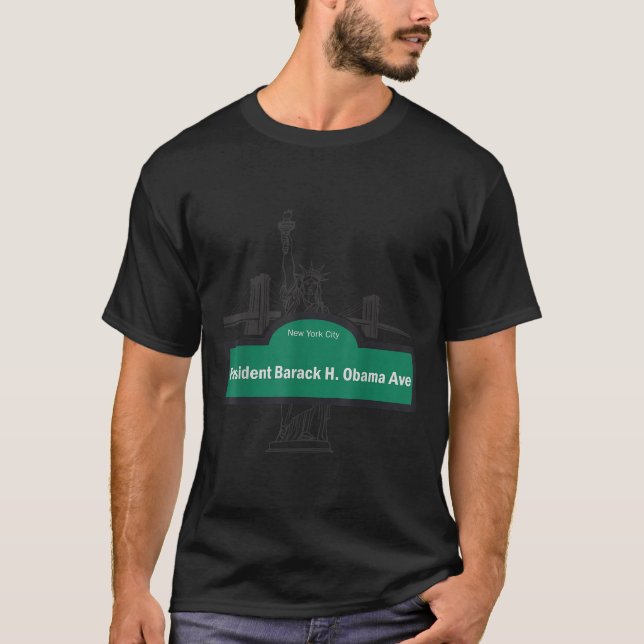 Camiseta Presidente Barack Obama Ave. (Frente)