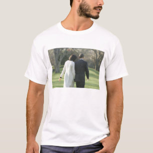 Camiseta Presidente Barack Obama e Primeira-Dama Michelle