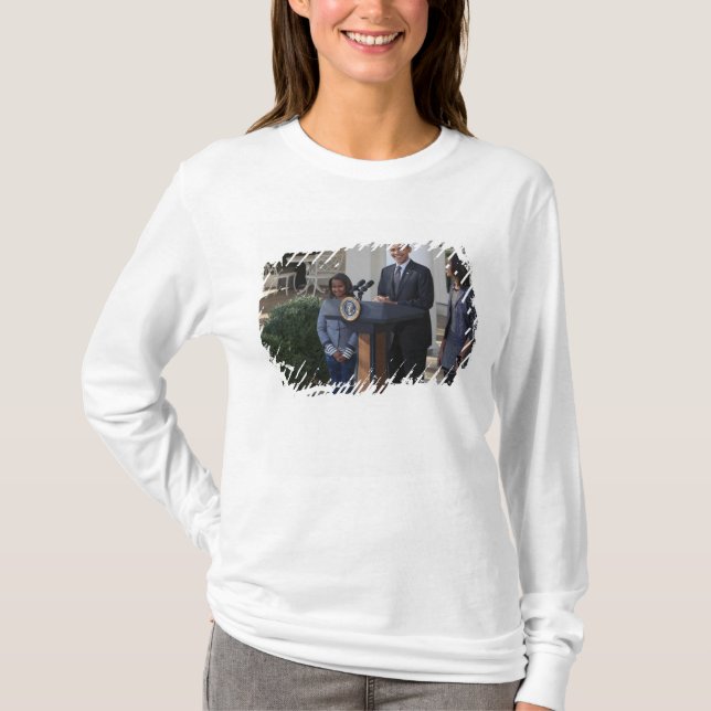 Camiseta Presidente Barack Obama perdoa o (Frente)