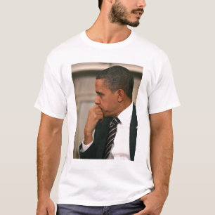 Camiseta Presidente Barack Obama se reúne com o Presidente
