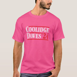 Camiseta Presidente Calvin Coolidge 1924 - Retrocesso em 4
