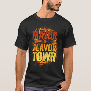 Camiseta Presidente da Câmara de Flavortown Bem-vindo a Fla