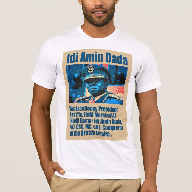Camiseta Presidente da Life Iddi Amin (Frente)