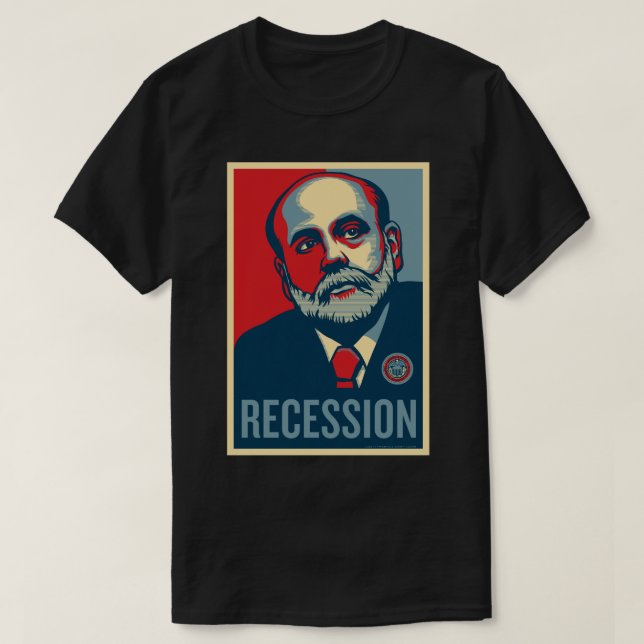 Camiseta Presidente da Reserva Federal Ben Bernanke (Frente do Design)