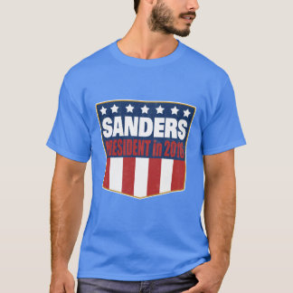 Camiseta Presidente das máquinas de lixar de Bernie em 2016
