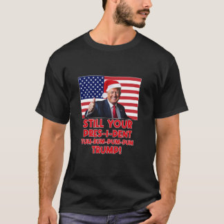 Camiseta Presidente de Natal Trump Pajamas Correspondendo X