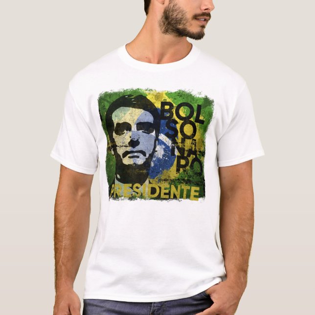Camiseta presidente do bolsonaro (Frente)