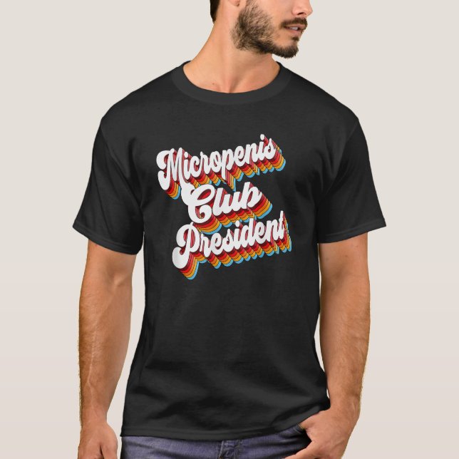 Camiseta Presidente do Clube Sarcastic Micropenis (Frente)