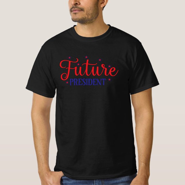 Camiseta Presidente do Futuro Americano (Frente)