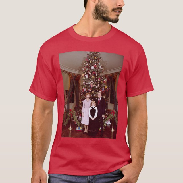 Camiseta Presidente do Natal James Carter White House (Frente)
