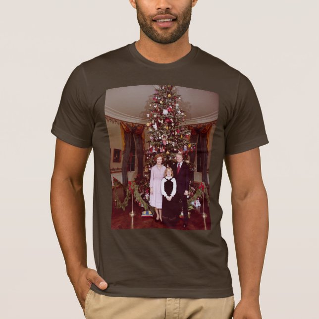 Camiseta Presidente do Natal James Carter White House (Frente)