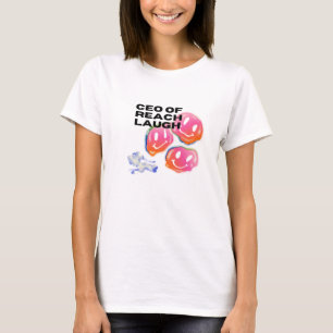 Camiseta Presidente do Reach Laugh T-Shirt - Engraçado Grap