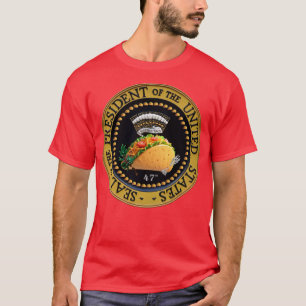 Camiseta Presidente do TACO dos Estados Unidos Selo 47