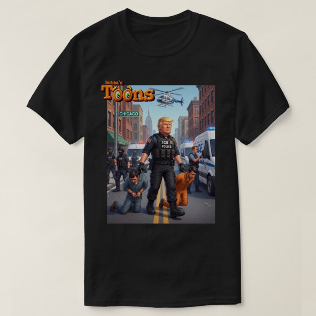CAMISETA PRESIDENTE DONALD TRUMP (Frente do Design)