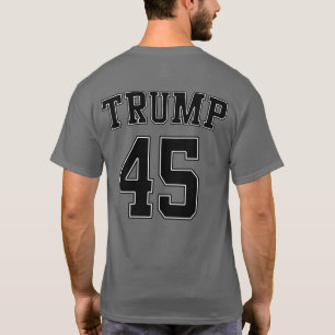 Camiseta Presidente Donald Trump 45 - Elefante GOP Cabelo