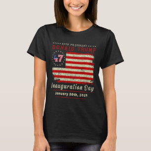 Camiseta Presidente Donald Trump Inauguration Day 2025 Vint