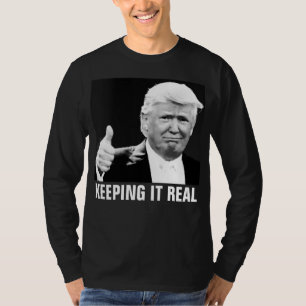 Camiseta PRESIDENTE DONALD TRUMP, mantendo o t-shirt reais