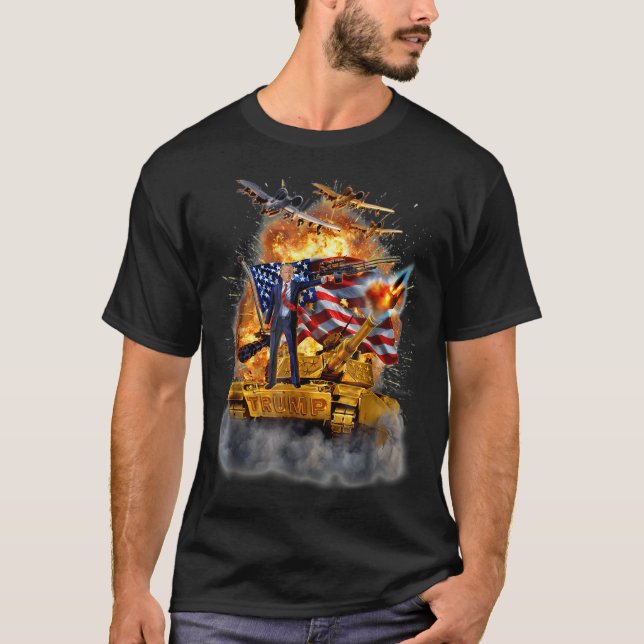Camiseta Presidente dos Estados Unidos Donald Trump Epic Ba (Frente)