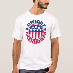 Camiseta Presidente Dwight Eisenhower dos E.U.