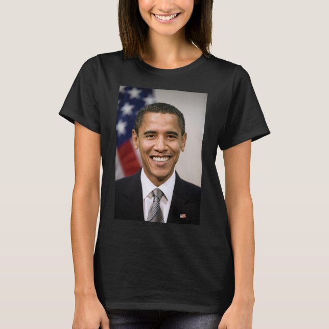 Camiseta Presidente eleito dos Estados Unidos Barack Obama (Frente)