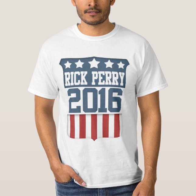 Camiseta Presidente em 2016 protetor de Rick Perry (Frente)