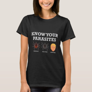 Camiseta Presidente Engraçado Donald Trump Parasita Lunátic