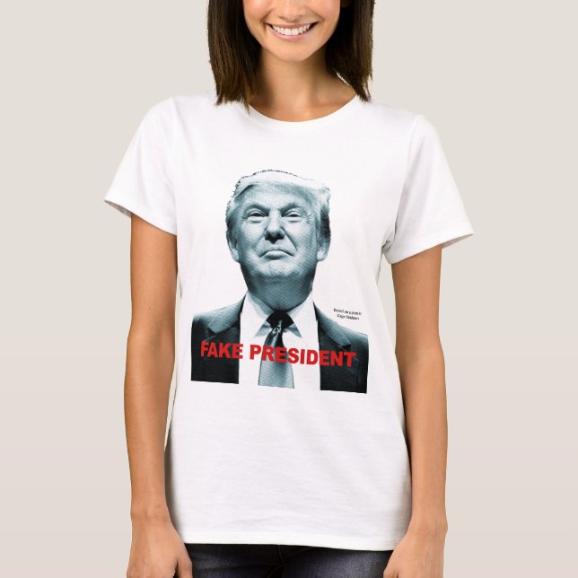 Camiseta Presidente Falso (Trump) (Frente)
