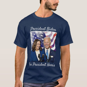 Camiseta Presidente Joe Biden e VP Kamala Harris 2020