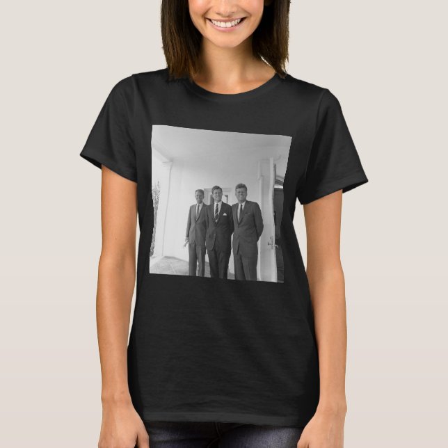 Camiseta Presidente John Kennedy & Brothers American Camelo (Frente)