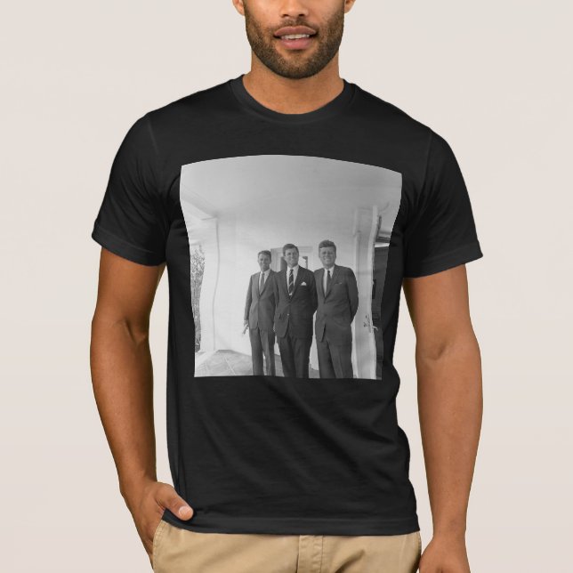 Camiseta Presidente John Kennedy & Brothers American Camelo (Frente)