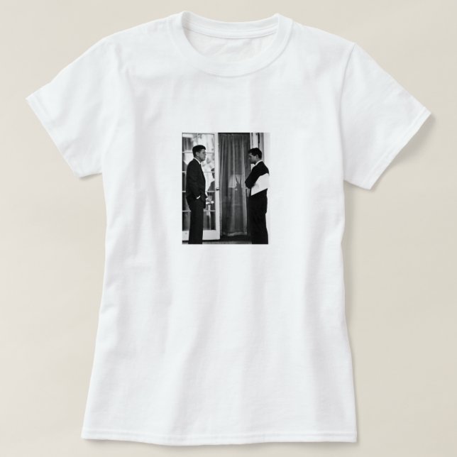 Camiseta Presidente John Kennedy e Robert Kennedy (Frente do Design)
