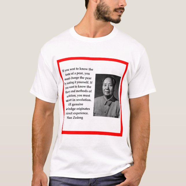 Camiseta Presidente Mao (Frente)
