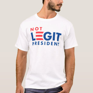 Camiseta Presidente Não Legítimo T-Shirt