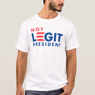 Camiseta Presidente Não Legítimo T-Shirt