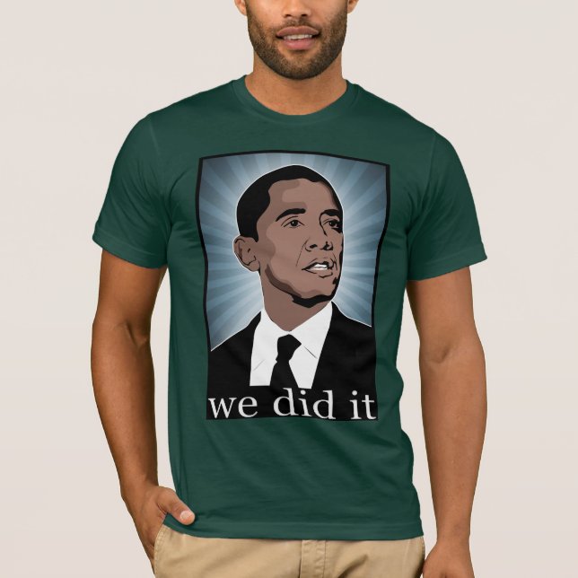 Camiseta Presidente Obama (Frente)