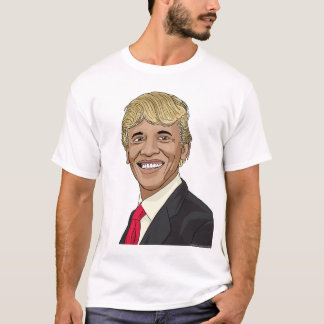 Camiseta Presidente Obama com cabelo do trunfo