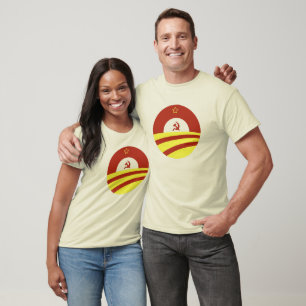 Camiseta Presidente Obama do apoio