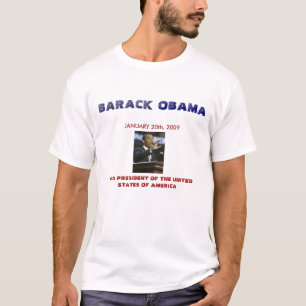 CAMISETA PRESIDENTE OBAMA INAUGURAÇÃO T-SHIRT