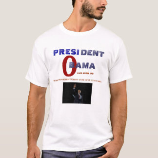 CAMISETA PRESIDENTE OBAMA INAUGURAÇÃO T-SHIRT