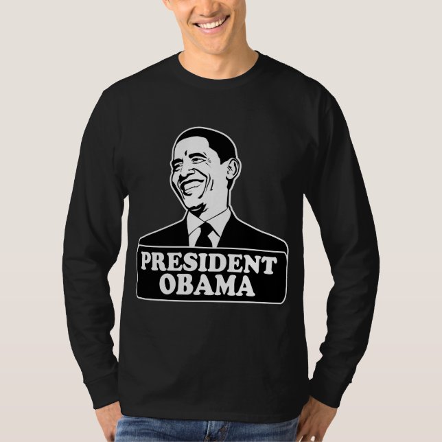 Camiseta Presidente Obama T-shirt (Frente)