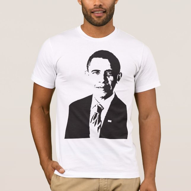 Camiseta Presidente Obama T-shirt (Frente)