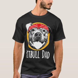 Camiseta Presidente Pitbull Homem Presente de Cão Pit Bull 