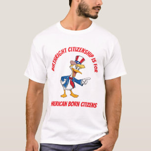 Camiseta Presidente Quack Trump Birthright Cidadania