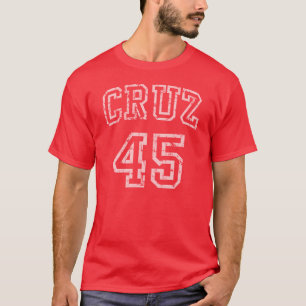 Camiseta Presidente Retro Desvanecimento de Ted Cruz 45th