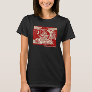 Camiseta Presidente revolucionário comunista Mao Poster Ret
