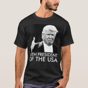 Camiseta Presidente T-shirt de DONALD TRUMP 45th