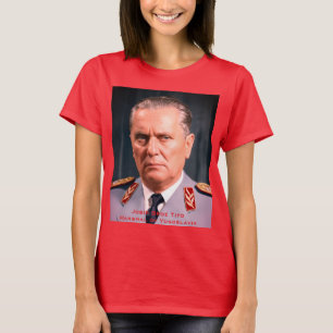Camiseta Presidente Tito em Uniforme de Marechal Histórico
