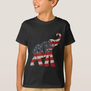 Camiseta Presidente Trump 2024 Elefante Republicano Trump