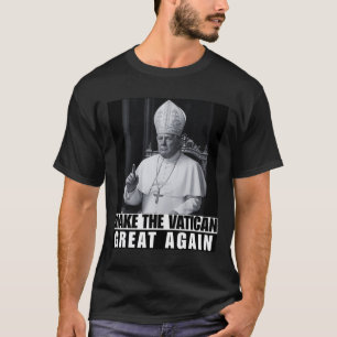 Camiseta Presidente Trump Engraçado Quer Ser O Próximo Papa